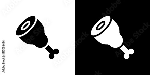Meat icon symbols. Vector illustration.