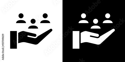 Retention icon symbols. Vector illustration.