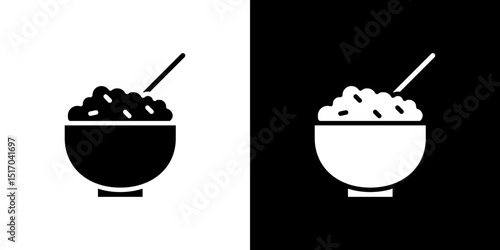 Rise Bowl icon symbols. Vector illustration.