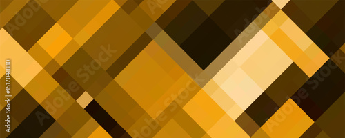 Abstract pixelated pattern in shades of orange and yellow. Minimalist digital art with a focus on texture and form.