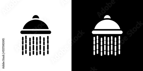 Shower down icon symbols. Vector illustration.