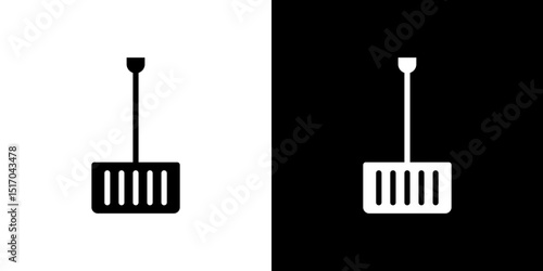 Snow shovel icon symbols. Vector illustration.