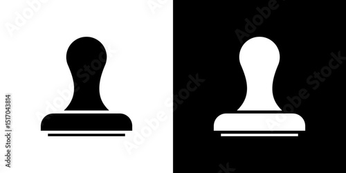 Stamp icon symbols. Vector illustration.