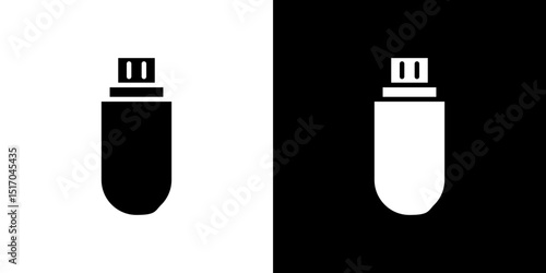 usb drive icon symbols. Vector illustration.