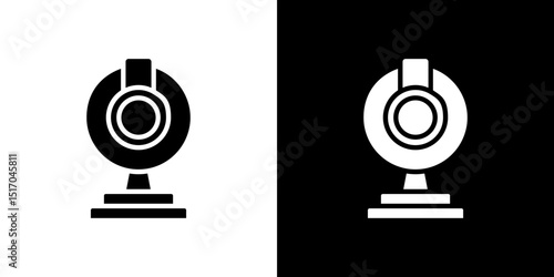 Webcam icon symbols. Vector illustration.