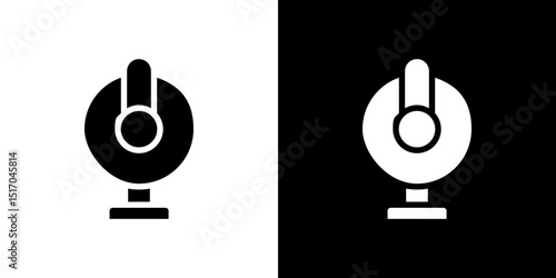 Webcam icon symbols. Vector illustration.
