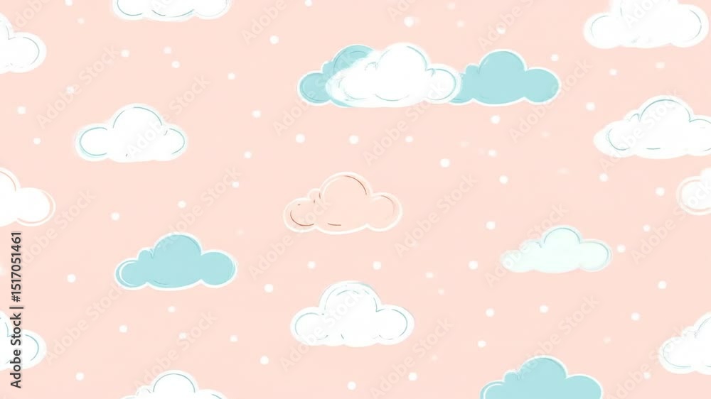 Pastel Cloud Pattern (1) Pastel Cloud Pattern (1)