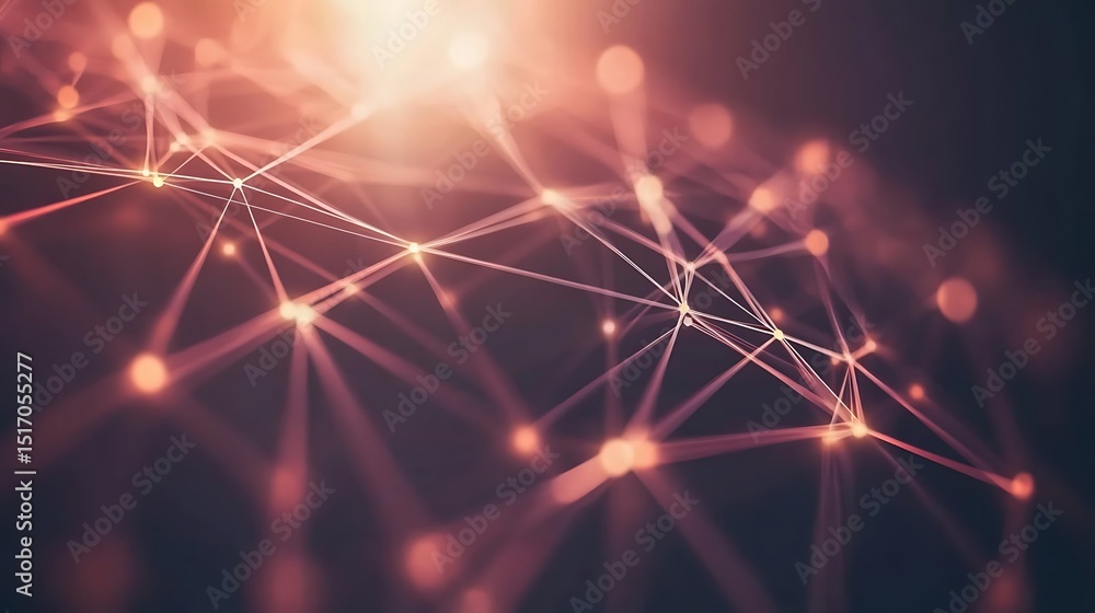 Fototapeta premium Abstract network graphic (127)