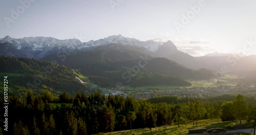panorama of the mountains