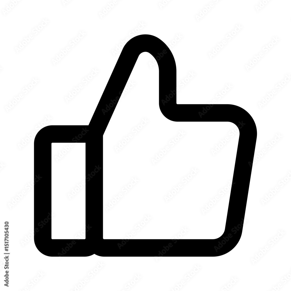 Thumbs Up Line icon Thumbs Up Line icon