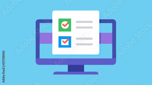 An animated certificate of vote confirmation on a computer screen showcasing a unique QR code tied to a blockchain ledger.