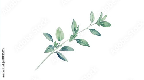 Delicate Herb Branch