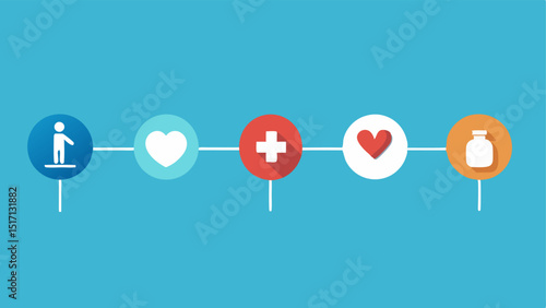 Healing Timeline A simple timeline showing the progression of healing stages from injury to recovery with oxygen therapy marked as a key factor.