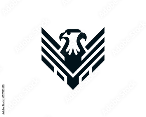 American eagle logo for elite branding identity