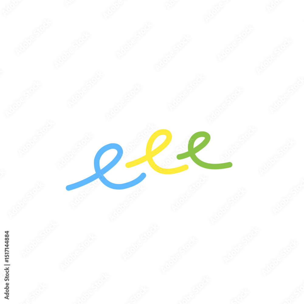 Obraz premium fun colorful doodle