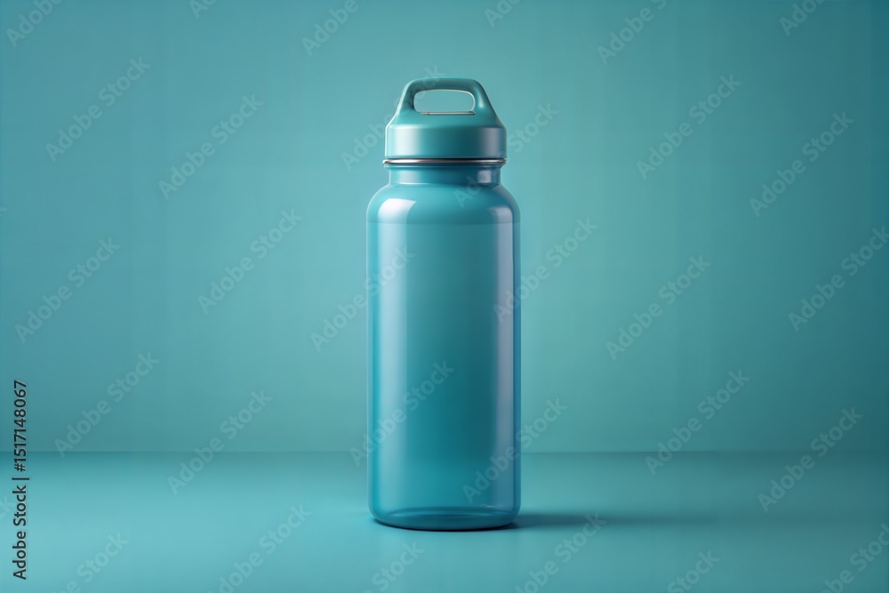 Aqua teal hydration bottle showcasing refreshing design for everyday fitness and active lifestyle Aqua teal hydration bottle showcasing refreshing design for everyday fitness and active lifestyle