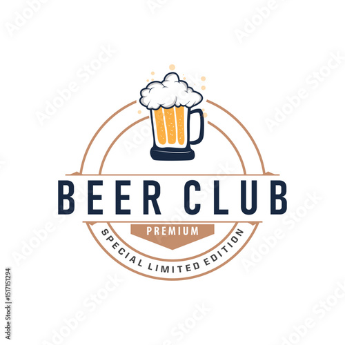 elegant concept brewery logo design collection of craft beer templates retro vintage badges brewery, whisky drink, bar, cafe, restaurant