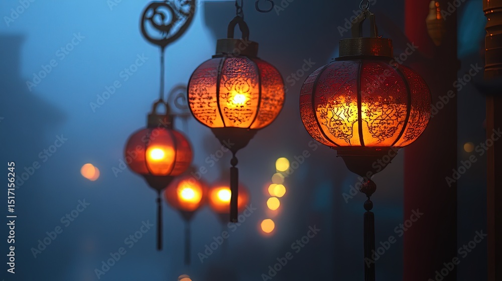 Magic Lanterns in the Fog Magic Lanterns in the Fog