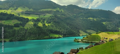 lake in the mountains