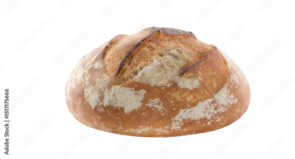Fresh Crusty Brown Bread Loaf Isolated On Transparent Background Realistic Clipart Food for Culinary Designs And Restaurant Menus Fresh Crusty Brown Bread Loaf Isolated On Transparent Background Realistic Clipart Food for Culinary Designs And Restaurant Menus