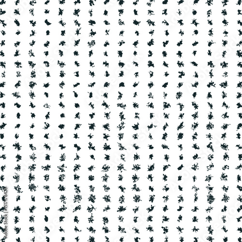 Texture with noisy small spots in the form of rows