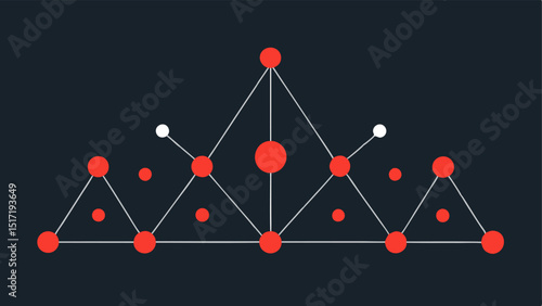 Anomaly Detection Illustrate a ter plot where most data points are ed together with a few outlier points highlighted in red indicating how the algorithm identifies unusual data