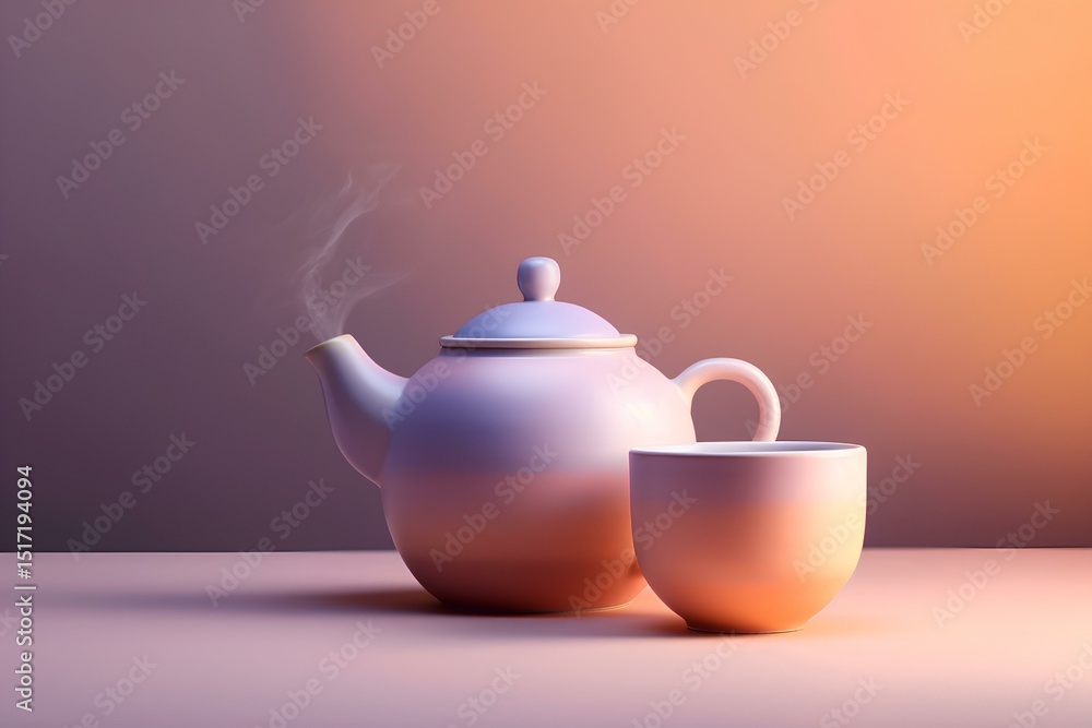 teapot and cup teapot and cup
