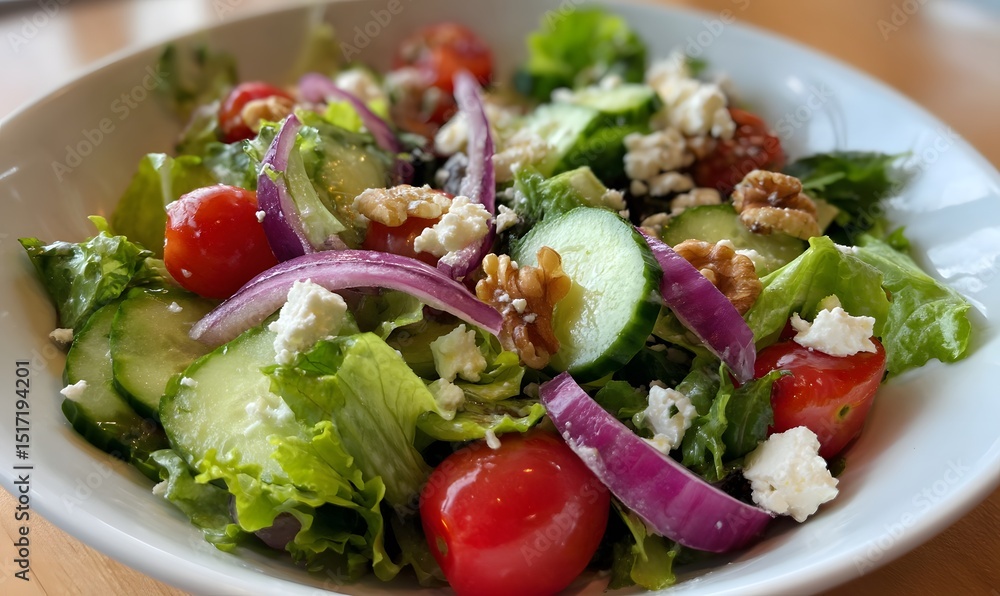 Fresh, vibrant, and irresistibly appetizing Spring Salad, Generative AI Fresh, vibrant, and irresistibly appetizing Spring Salad, Generative AI