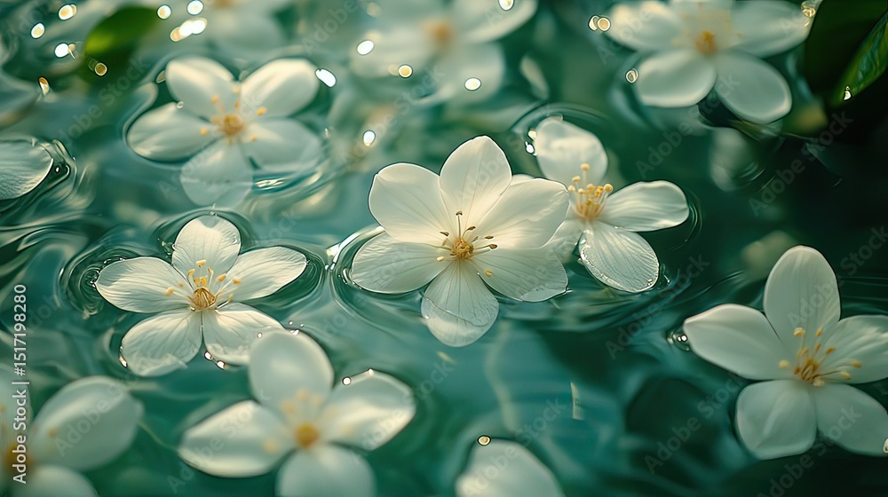 Naklejka premium flowers, blossom, spa, flora, beauty