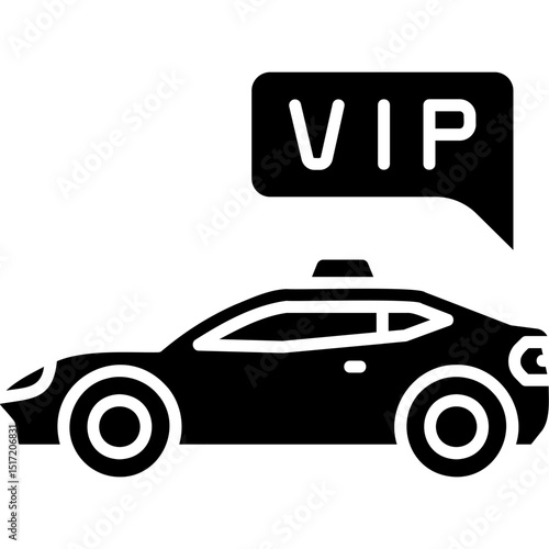Taxi Vip Icon
