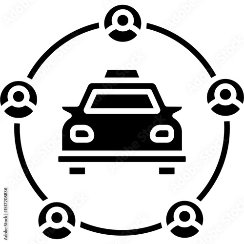 Carsharing Icon