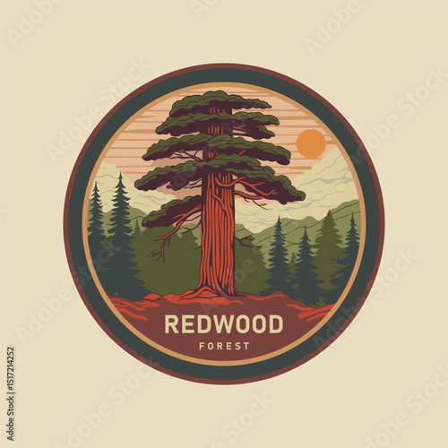 Redwood National Park Logo Design Inspiration