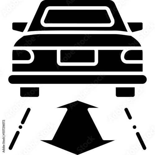 Adaptive Cruise Control Icon