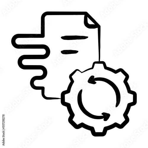 Data Processing Icon