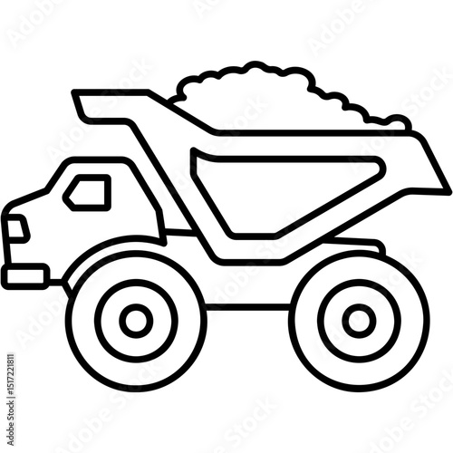 Surface Mining Icon
