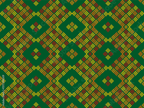 Geometric ethnic, design for decorative, clothing, carpet, background, fabric, handcraft, tribal, square, seamless, retro, draperies, geometric traditional ethnic, cushions, pillow, Print, pillowcase