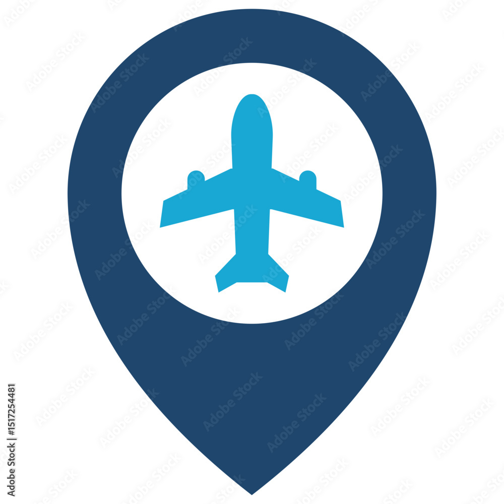 Obraz premium Location Icon