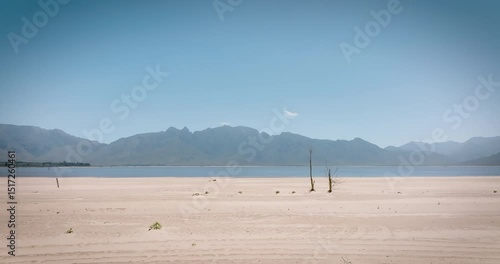 Lonely lake in south africa