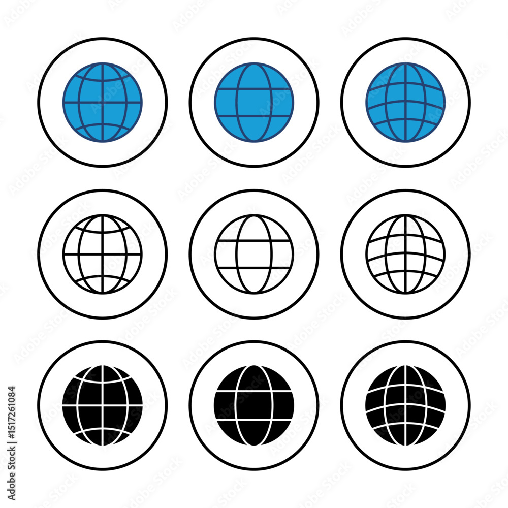 Web icon vector. go to web icon. web click icon Web icon vector. go to web icon. web click icon