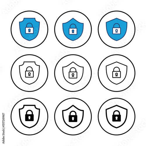 Security icon vector. protection icon. privacy. vpn