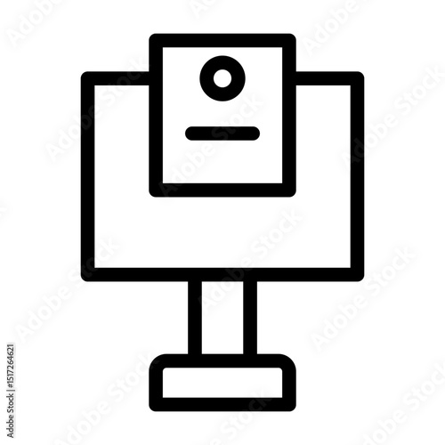 elearning line icon