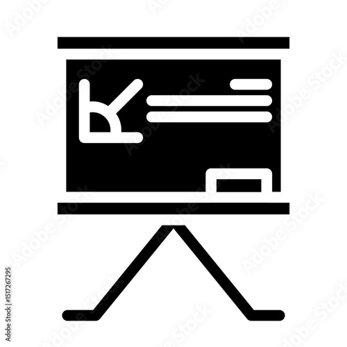 chalkboard glyph icon