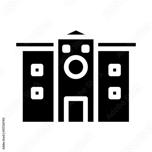 university glyph icon