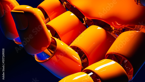 Unveiling a robot hand's advanced inner mechanics