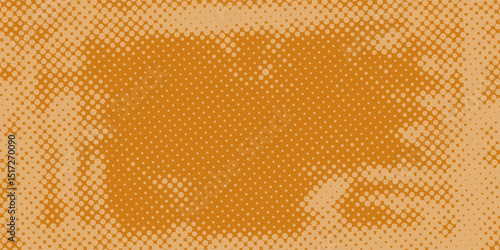 Dots halftone  pattern gradient texture with technology digital background. Dots pop art comics with summer background.