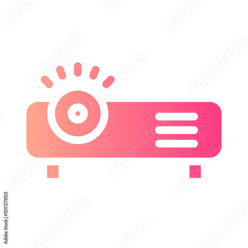 projector gradient icon