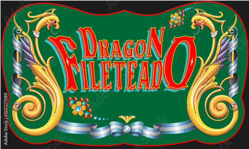 Fileteado Porteño, traditional style of pictorial ornamentation to embellish and decorate cars and buses in the city of Buenos Aires, declared by UNESCO, Intangible Cultural Heritage, Tango Argentino