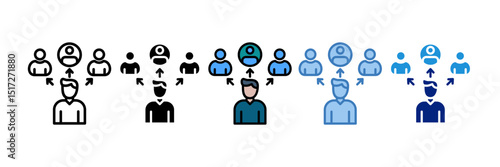 Stakeholder Icon Element For Design