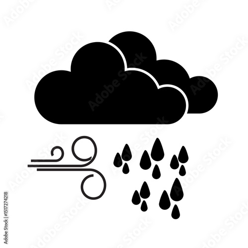 weather glyph icon