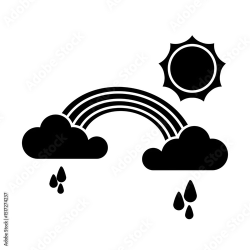 weather glyph icon
